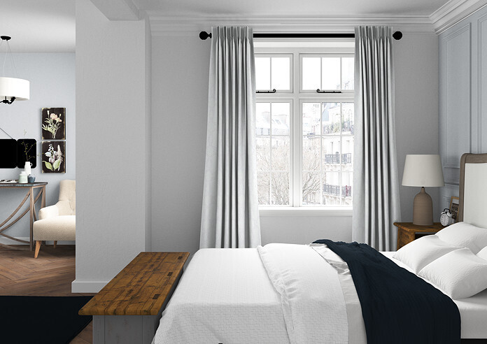 Aria, Chalk - Made to Measure Curtains - Image 5